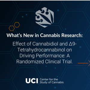 Effect of Cannabidiol and Δ9-Tetrahydrocannabinol on Driving Performance: A Randomized Clinical Trial.