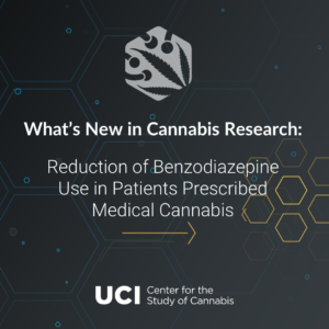 Reduction of Benzodiazepine Use in Patients Prescribed Medical Cannabis